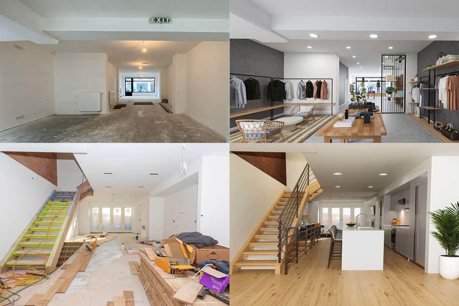 Living room renovation Vancouver